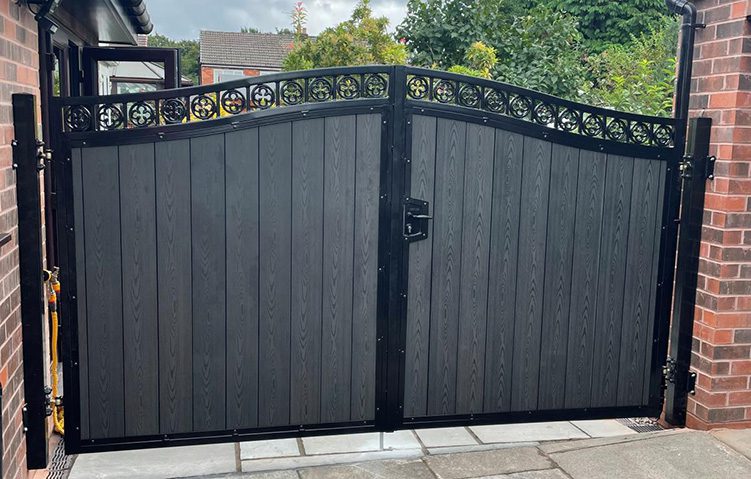 Fence company in Los Angeles - Photo-towns-composite-gates-manchester-ornate-double-1 Composite Gate